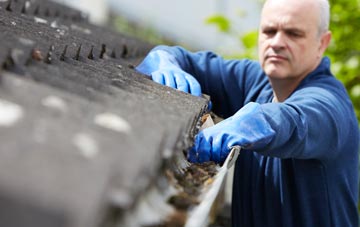 cleaning and inspecting Spelter roofs